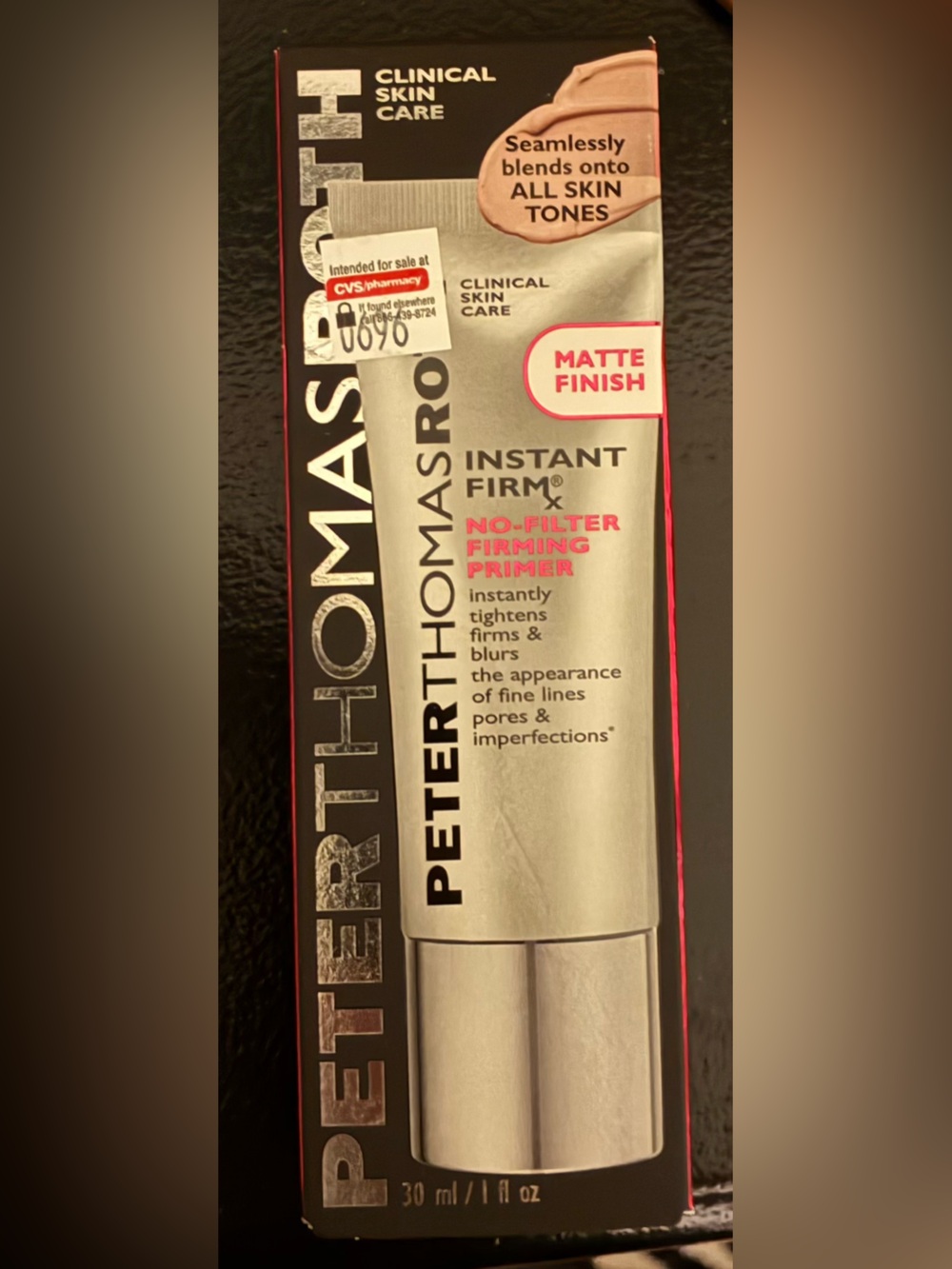 Peter Thomas Roth Silver Matte Finish Instant Firmx Primer